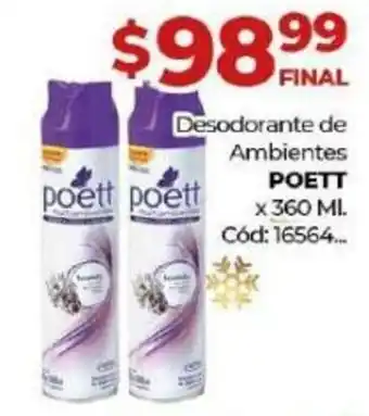 Diarco Desodorante de Ambientes Poett oferta