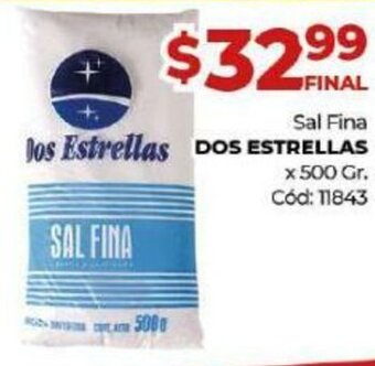 Diarco Sal Fina Dos Estrellas oferta