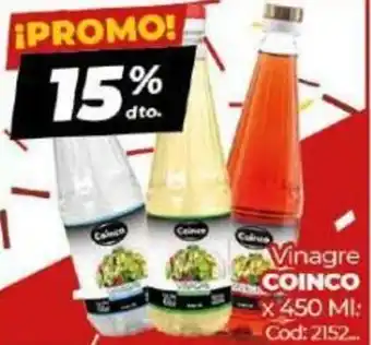 Diarco 15% dto. Vinagre Coinco oferta