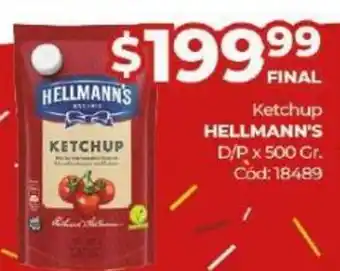 Diarco Ketchup Hellmann's D/P oferta