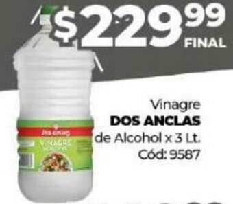 Diarco Vinagre Dos Anclas de Alcohol oferta