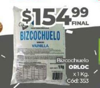 Diarco Bizcochuelo Orloc oferta