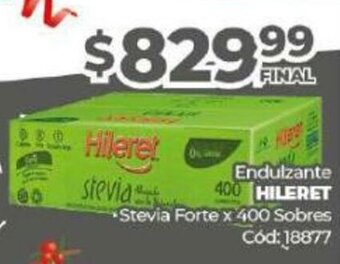 Diarco Endulzante Hileret Stevia Forte oferta