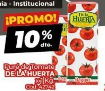 Diarco 10% dto. Puré de Tomate De La Huerta oferta