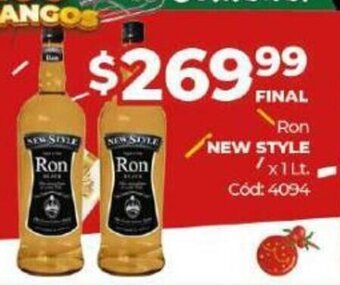 Diarco Ron New Style oferta