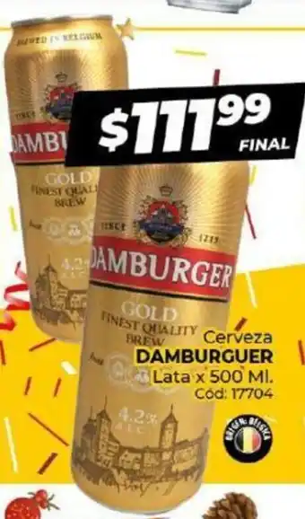 Diarco Cerveza Damburguer Lata oferta