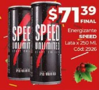 Diarco Energizante Speed Lata oferta