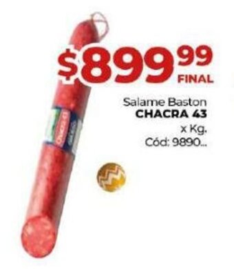 Salame Baston Chacra 43