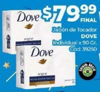 Diarco Jabón de Tocador Dove Individual oferta