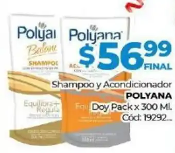 Diarco Shampoo y Acondicionador Polyana Doy Pack oferta