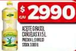 Supermercados DIA Canueleas aceites girasol oferta