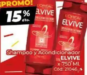 Diarco 15% dto. Shampoo y Acondicionador Elvive oferta