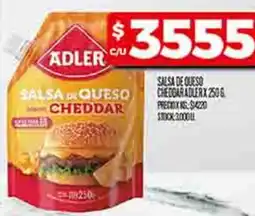 Supermercados DIA Salsa de queso chedgaradler oferta