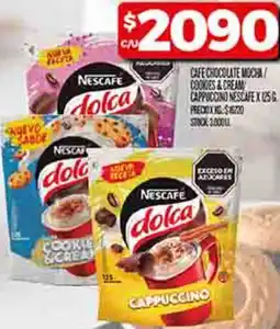 Supermercados DIA Cafe chocolate mocha/ cookies&cream cappuccino nescafe oferta