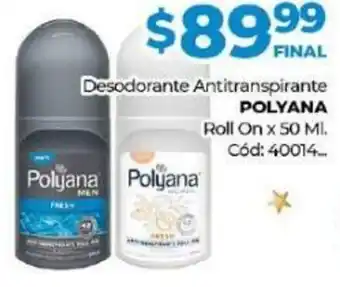 Diarco Desodorante Antitranspirante Polyana Roll On oferta