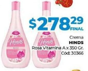 Diarco Crema Hinds Rosa Vitamina A oferta