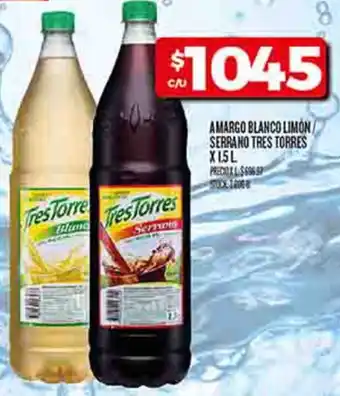 Supermercados DIA Amargo blanco limon serrano tres torres oferta