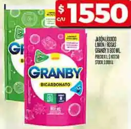 Supermercados DIA Granby jabón líquido oferta