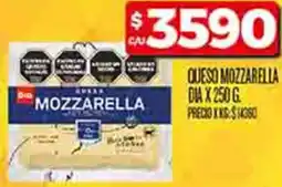 Supermercados DIA Queso mozzarella dia oferta