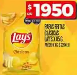 Supermercados DIA Lay's papas fritas clasicas oferta