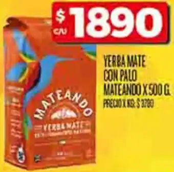 Supermercados DIA Yerba mate con palo mateando oferta