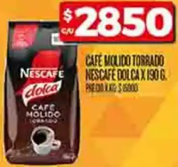 Supermercados DIA Cafe molido torrado nescafe dolca oferta