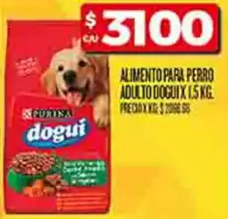 Supermercados DIA Dogui alimento para perro adulto oferta