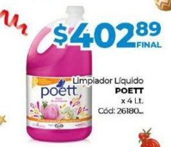 Diarco Limpiador Líquido Poett oferta