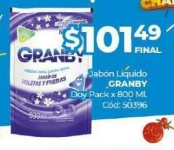 Diarco Jabón Liquido Granby Doy Pack oferta