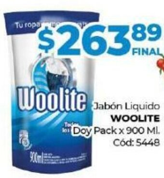 Diarco Jabón Liquido Woolite Doy Pack oferta