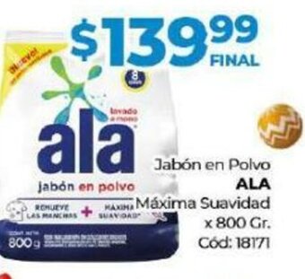 Diarco Jabón en Polvo Ala Máxima Suavidad oferta