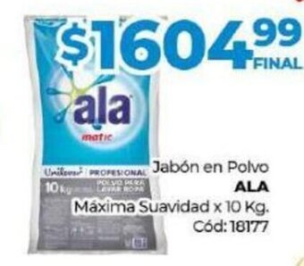 Diarco Jabón en Polvo Ala Máxima Suavidad oferta