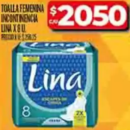 Supermercados DIA Lina toalla femenina incontinencia oferta