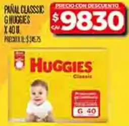 Supermercados DIA Huggies pañal classic oferta