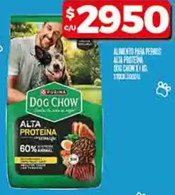 Supermercados DIA Dog chow alimento para perros alta proteina oferta