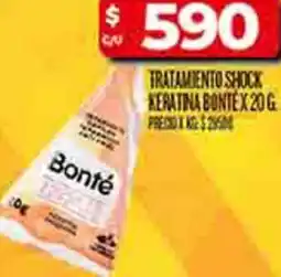 Supermercados DIA Bonté tratamiento shock keratina oferta