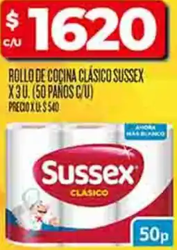 Supermercados DIA Sussex clásico rollo de cocina oferta