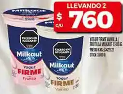 Supermercados DIA Milkaut yogur firme oferta