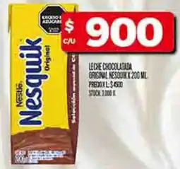 Supermercados DIA Nesquik leche chocolatada original oferta