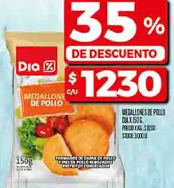 Supermercados DIA Dia megallones de pollo oferta