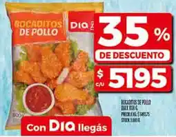 Supermercados DIA Dia bocaditos dio de pollo oferta