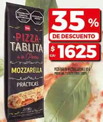 Supermercados DIA Pizza tablita mozzarella oferta