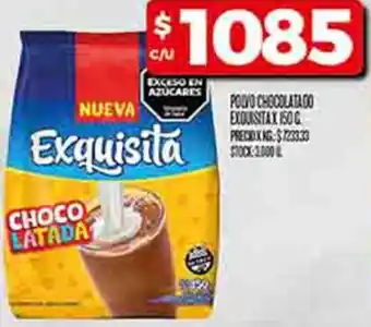 Supermercados DIA Polvo chocolatado exquisita oferta