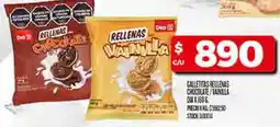 Supermercados DIA Dia galletitas rellenas chocolate/vanilla oferta