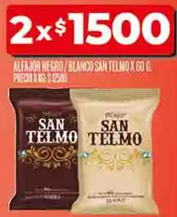 Supermercados DIA San telmo alfajor negro/blanco oferta