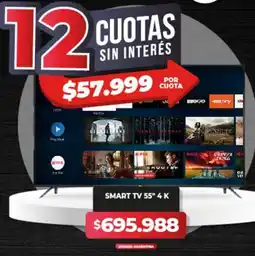 Supermayorista Vital Smart tv 55" oferta