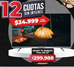 Supermayorista Vital Smart tv noblex full hd 32" oferta