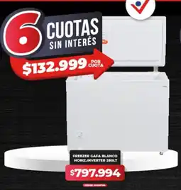 Supermayorista Vital Freezer gafa blanco horiz.inverter oferta