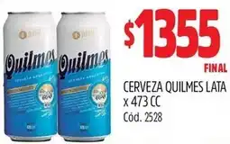 Supermercados Yaguar Cerveza quilmes lata oferta