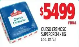 Supermercados Yaguar Queso cremoso supercrem oferta